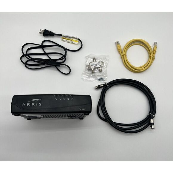 Arris TM1602A Docsis‎ 3.0 Telephony Cable Modem - Picture 1 of 5